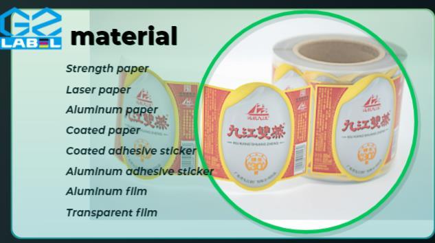 Nhãn dán đặc biệt Nhãn dán rượu bia tùy chỉnh Nhãn dán giấy dán minh bạch Nhãn dán cá nhân 4