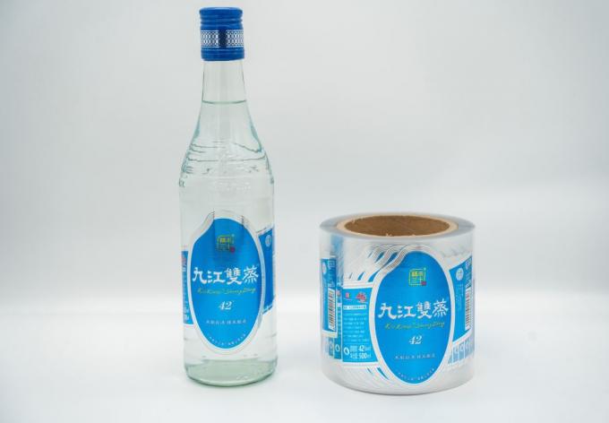 Nhãn nhãn chai rượu vang có thể in rõ ràng Nhãn nhãn kinh doanh tùy chỉnh giấy dán in 1