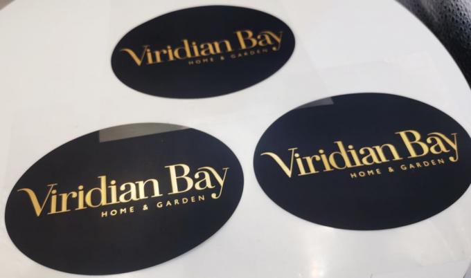 Custom Die Cut Vinyl Stickers Gloss Self Adhesive Label Roll 4