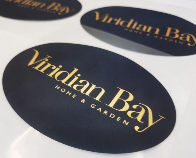 Custom Die Cut Vinyl Stickers Gloss Self Adhesive Label Roll 3