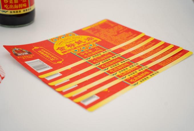 Nhãn keo ướt chống nước và chống nhiệt cho chai rượu vang hoàn hảo cho nhãn hiệu 9