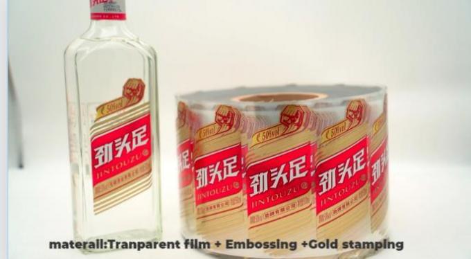 Lamination dán dán và nhiều tùy chọn thủ công cho nhãn chai đồ uống 9