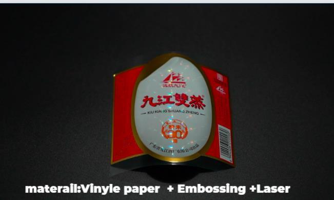 Lamination dán dán và nhiều tùy chọn thủ công cho nhãn chai đồ uống 10