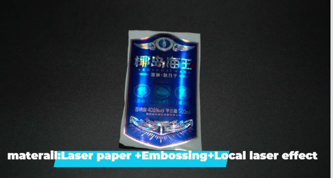 Lamination dán dán và nhiều tùy chọn thủ công cho nhãn chai đồ uống 12