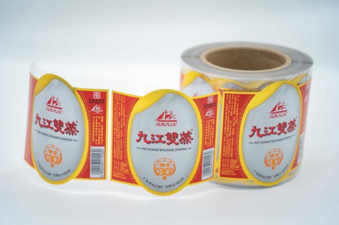 Nhãn nhãn chống nước có thể in cho chai 5