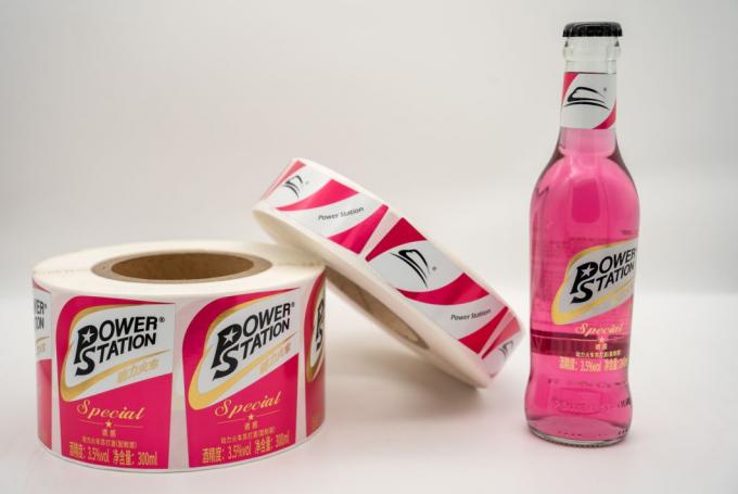 Nhãn dán tùy chỉnh in bất kỳ kích thước Vòng Oval nhãn 5