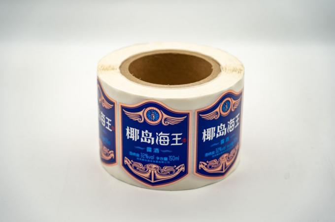 Nhãn nhãn chai gia vị dán giấy Whisky dán nhãn 1
