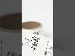 Nhãn nhãn chai rượu vang mỏng tròn tự dán dán cá nhân