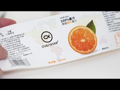 Nhãn chai rượu vang Nhãn keo ướt cho bao bì chống nước với cuộn tròn cá nhân