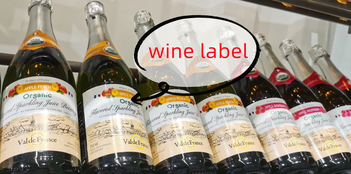 Tự dán thẻ Giáng sinh Dymo tùy chỉnh cảm ơn nhãn này Side Up Sticker