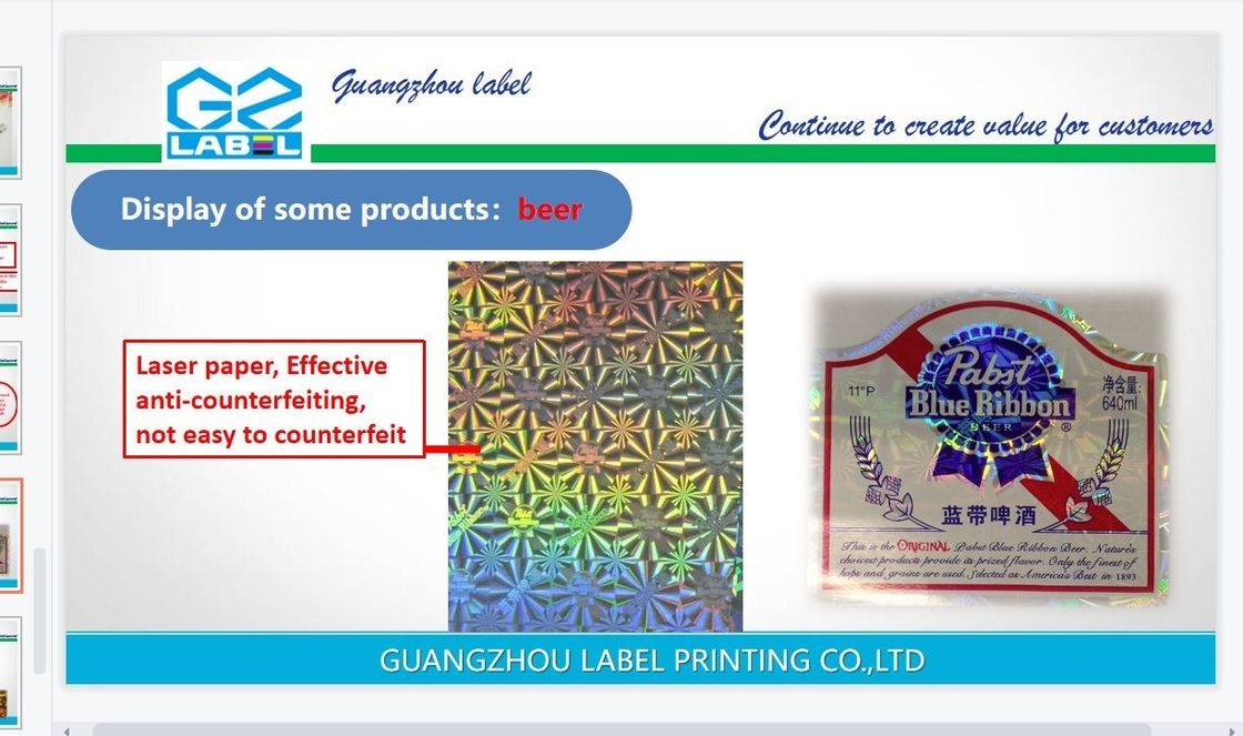 Đèn dán nhãn tùy chỉnh cho chất chống nước bền chống nước mắt chống dầu chống nhiệt chống tĩnh chống bóng / mờ hoặc minh bạch / không minh bạch