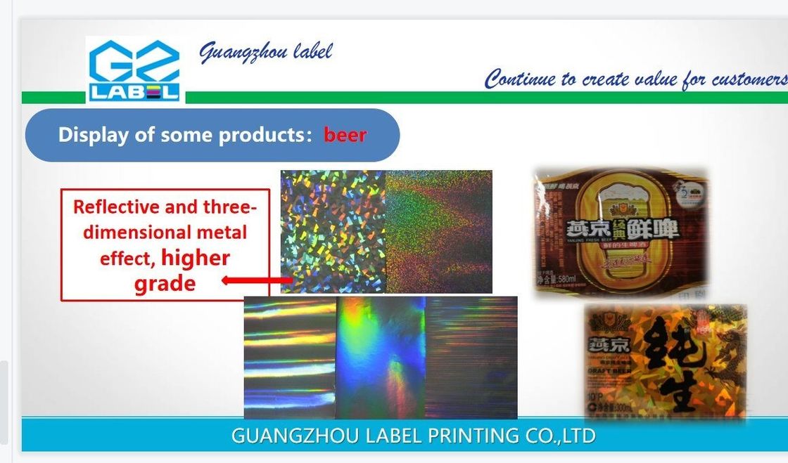 Đèn dán nhãn tùy chỉnh cho chất chống nước bền chống nước mắt chống dầu chống nhiệt chống tĩnh chống bóng / mờ hoặc minh bạch / không minh bạch