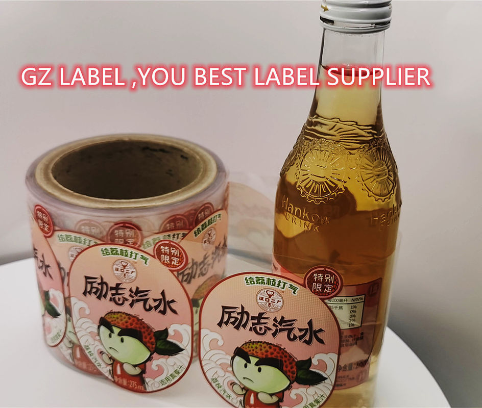 Nhãn nhãn chai nước tùy chỉnh Nhãn nhãn cá nhân Nhãn nhãn trong suốt cho chai đồ uống Nhãn nhãn dán