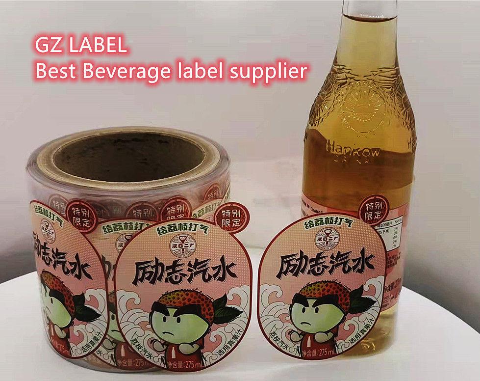 Nhãn nhãn chai nước tùy chỉnh Nhãn nhãn cá nhân Nhãn nhãn trong suốt cho chai đồ uống Nhãn nhãn dán