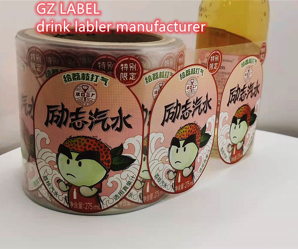 Nhãn nhãn chai nước tùy chỉnh Nhãn nhãn cá nhân Nhãn nhãn trong suốt cho chai đồ uống Nhãn nhãn dán