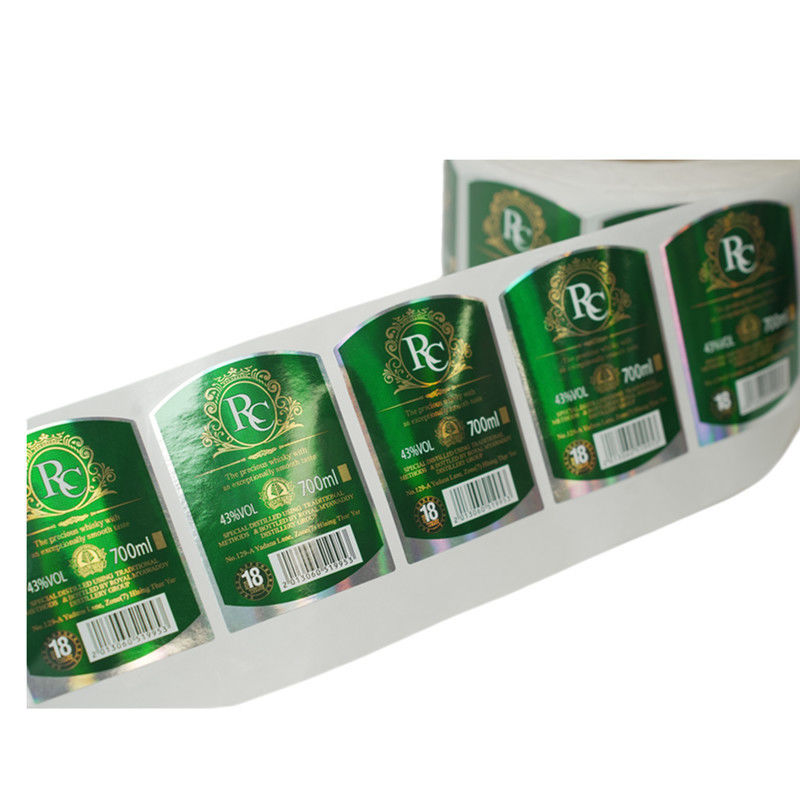 Tự dính Custom Clear Vinyl Stickers Transparent Printed Return Address Labels