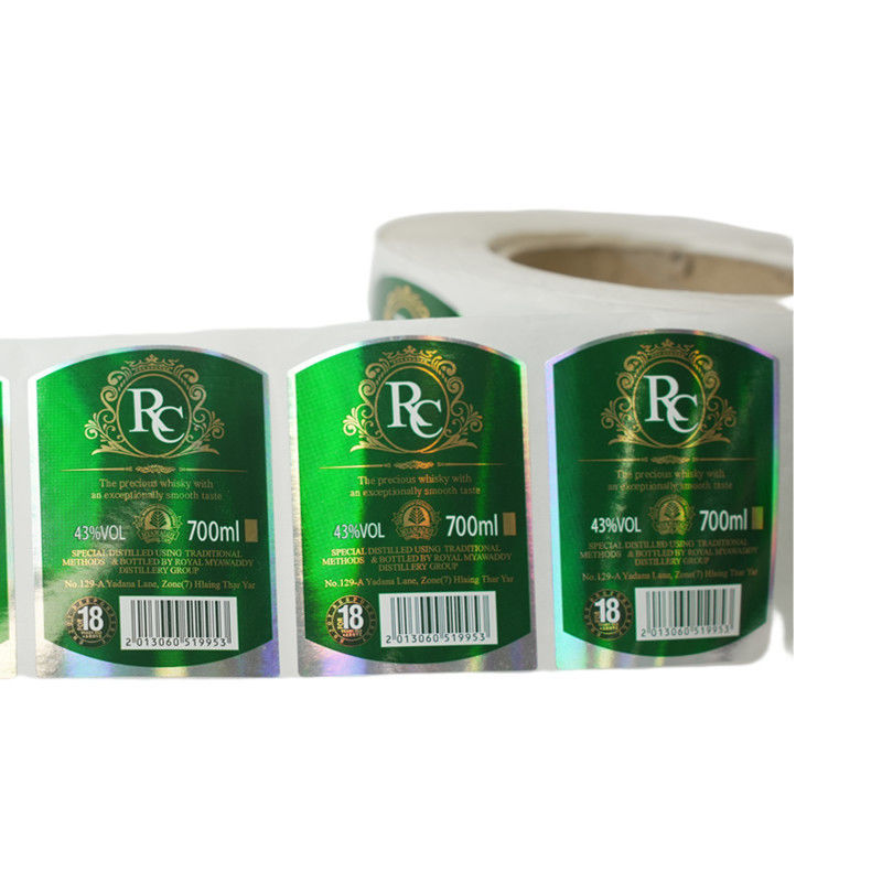 Tự dính Custom Clear Vinyl Stickers Transparent Printed Return Address Labels