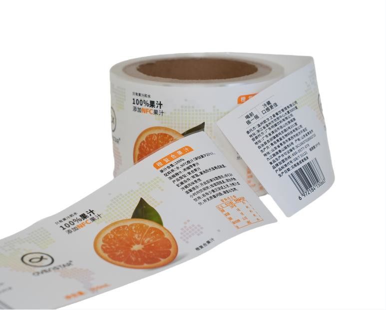 Nhãn chai rượu vang Nhãn keo ướt cho bao bì chống nước với cuộn tròn cá nhân