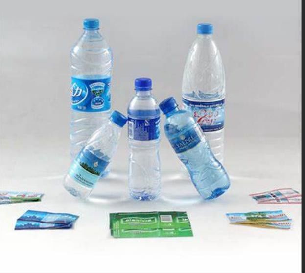 Nhãn mang thu nhỏ chống nước cho nhãn hương liệu màu trắng BOPP/PE/PP/PVC/PET