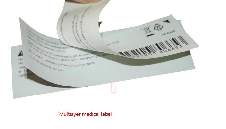 Nhãn thuốc tùy chỉnh Nhãn tự dán tùy chỉnh cho sản phẩm dược phẩm