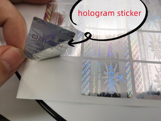 nhãn dán tùy chỉnh là hoàn hảo cho nhãn dán hình ba chiều có thể thay đổi mã QR