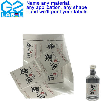 Nhãn tự dán chống nước và bền cho các ứng dụng khác nhau