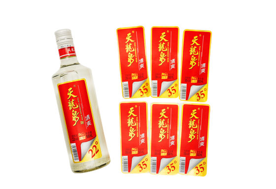 Nhãn keo ướt hiệu suất cao cho nhãn chống nước mắt chống dầu chống nhiệt