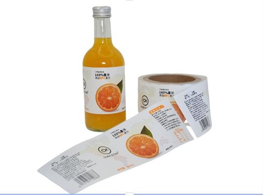 Nhãn nhãn chai đồ uống được in tùy chỉnh cho danh tính sản phẩm của bạn