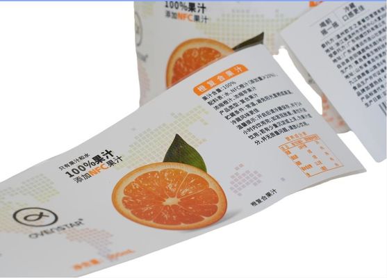 Các nhãn chai đồ uống in tùy chỉnh nhà sản xuất nhãn dán