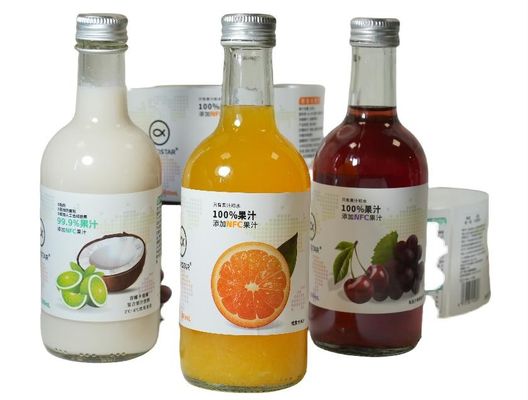 Nhãn chai rượu vang Nhãn keo ướt cho bao bì chống nước với cuộn tròn cá nhân
