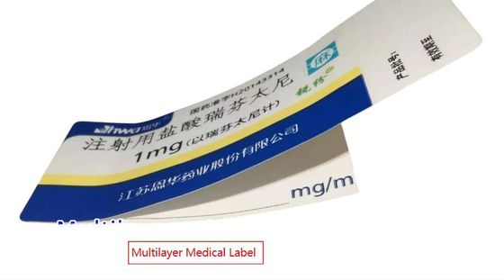 Nhãn nhãn dược phẩm tùy chỉnh Nhãn nhãn cá nhân